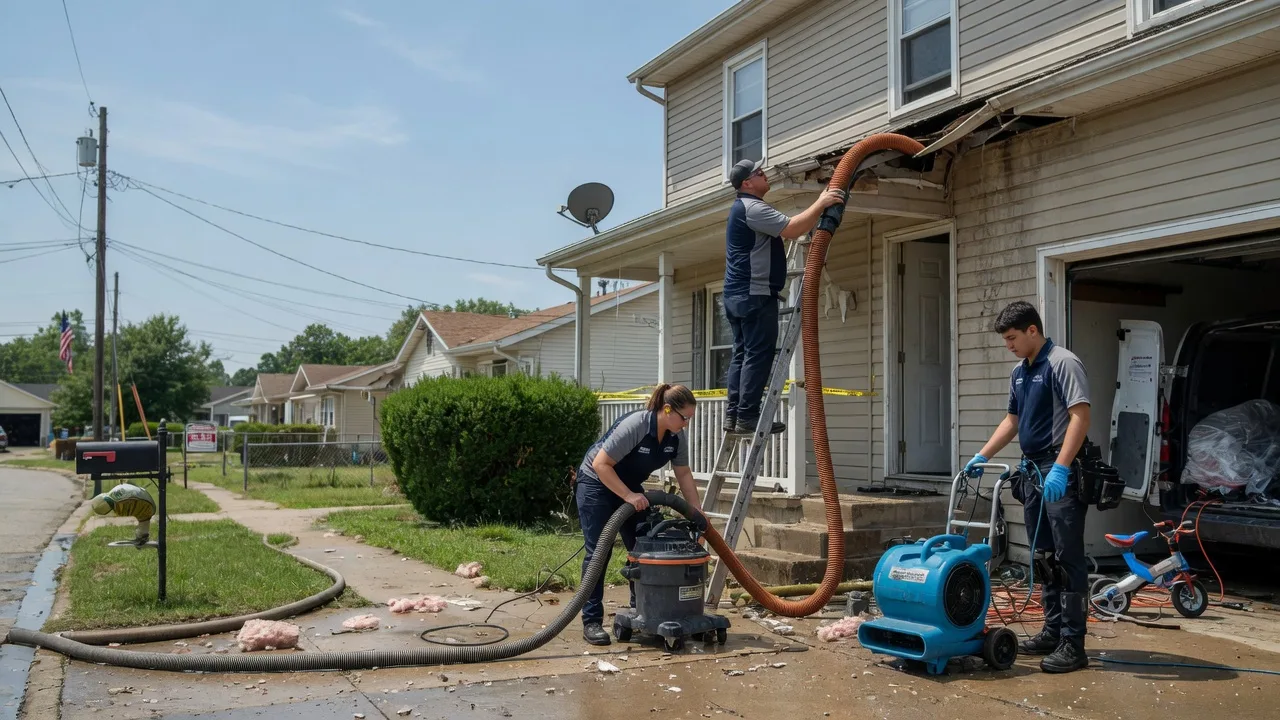 Water Damage Restoration in Parchman, MS near me